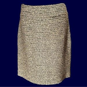 Banana Republic Black and White Pencil Skirt